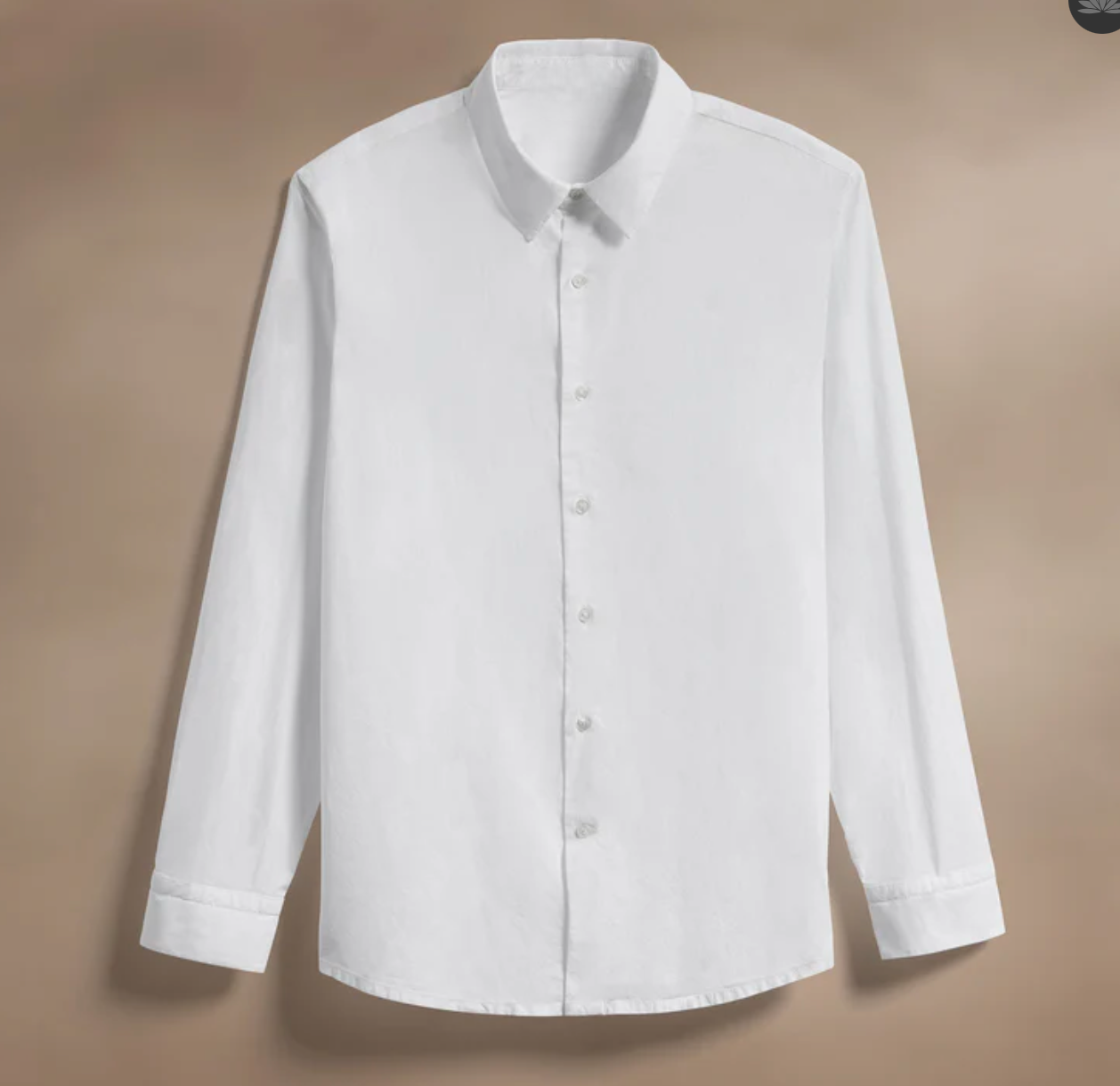 Sapphire| bamboo linen shirt |